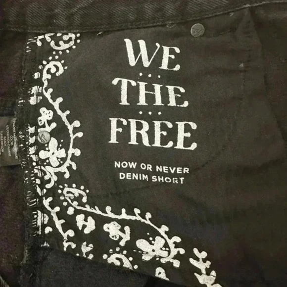 NWT We The Free Now Or Never Denim Shorts 32 - Picture 11 of 11